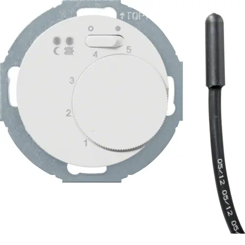 BERKER 20342079 Analogový pokojový termostat, Berker 1930/R.Classic, bílá, lesk Nejlepší Cena