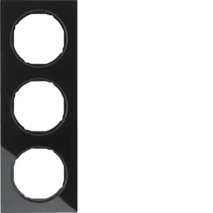 Nejlepší Cena BERKER 10132216 Rámeček,3-násobný Brketr R.3,černá glass