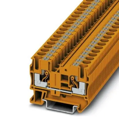 PHOENIX CONTACT 3211820 PT 6 OG Průchozí svornice 6 mm² oranžová Víkendová Akce