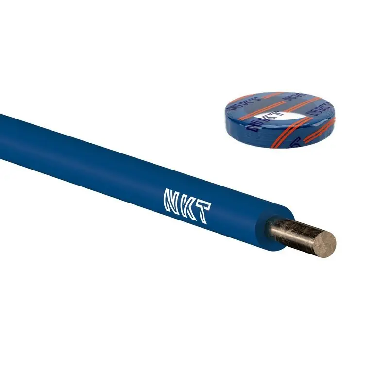 CY 2,5 tmavě modrá ( H07V-U ) Propojovací plný vodič Doprava Zdarma