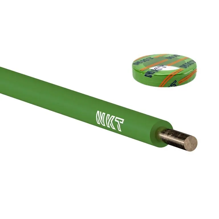 CY 2,5 zelená ( H07V-U ) Propojovací plný vodič Přímo Od Výrobce