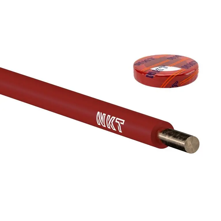 Akce CY 6 hnědá ( H07V-U ) Propojovací plný vodič