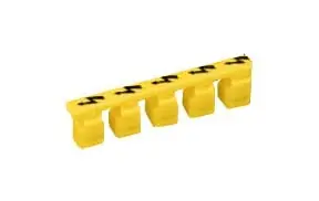 Poslední Šance WAGO 281-415 Ochranná krytka se symbolem blesku žlutá