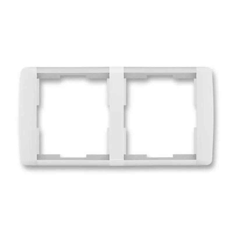 Hit Sezóny ABB 3901E-A00120 01, ELEMENT Rámeček dvojnásobný, vod.; bílá/ledová bílá