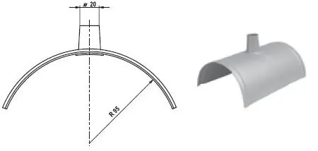 TREMIS V355 / OSD ( FeZn ) ochranná stříška dolní Horká Nabídka