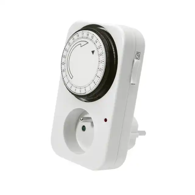 KANLUX 01001 TS-MF1 Mechanické denní spínací hodiny do zásuvky Nejlepší Volba