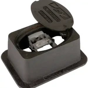 Akce DEHN 549001 skříň pro zkušební svorky, litina se SZ