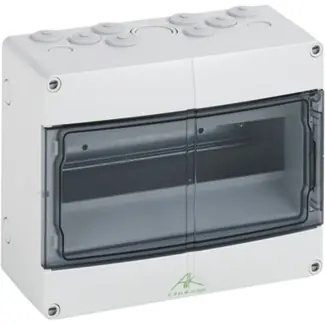 Bezpečná Platba SPELSBERG 73541201 Rozvaděč AK 12 IP65 12mod 250x200x122mm,průhledné víko