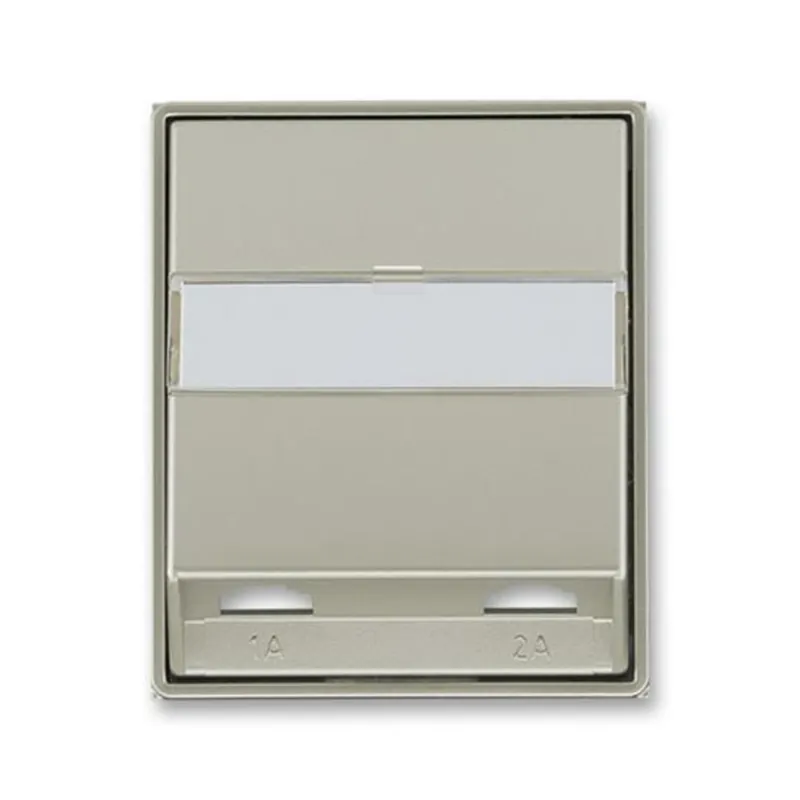 Ihned K Objednání ABB 5013E-A00215 32, TIME Kryt zásuvky telefonní, dvojnásobné; starostříbrná