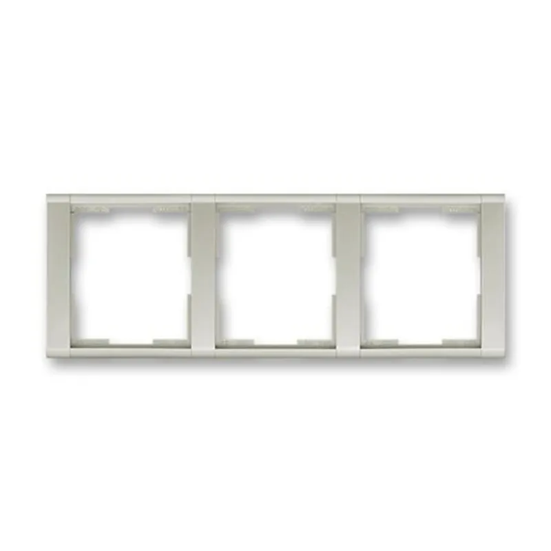 Super Cena ABB 3901F-A00130 32, TIME Rámeček trojnásobný, vod.; starostříbrná