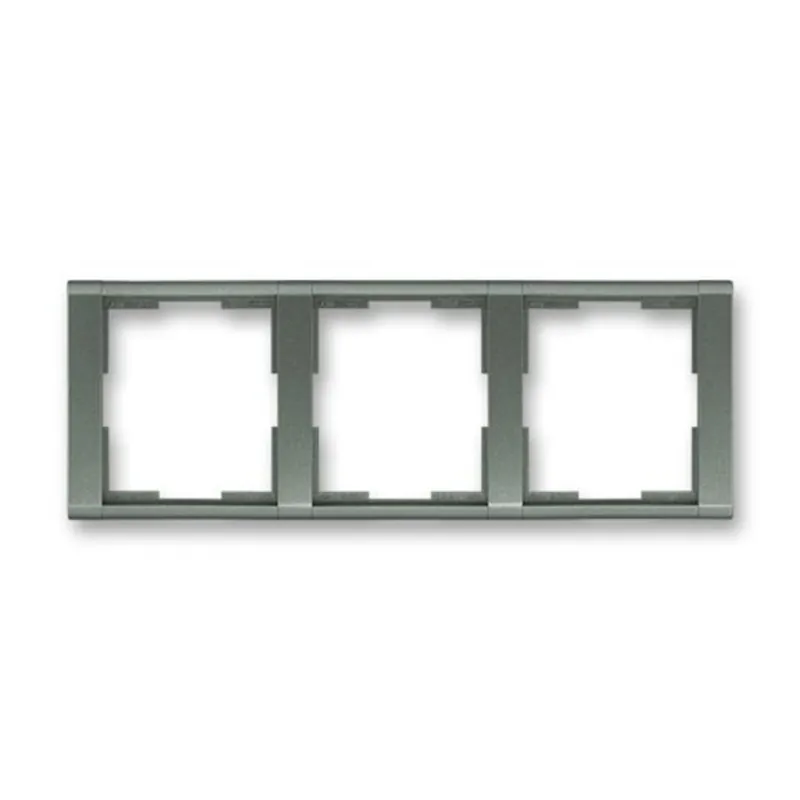 ABB 3901F-A00130 34, TIME Rámeček trojnásobný, vod.; antracitová Ruční Výroba