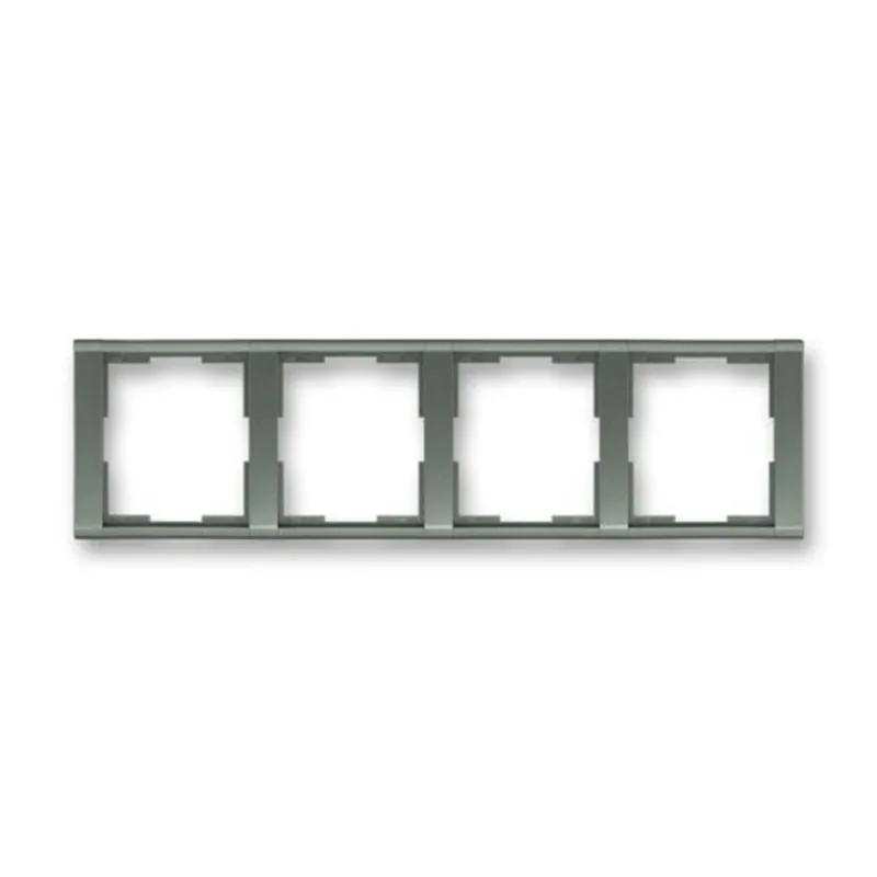 ABB 3901F-A00140 34, TIME Rámeček čtyřnásobný, vod.; antracitová Hit Sezóny