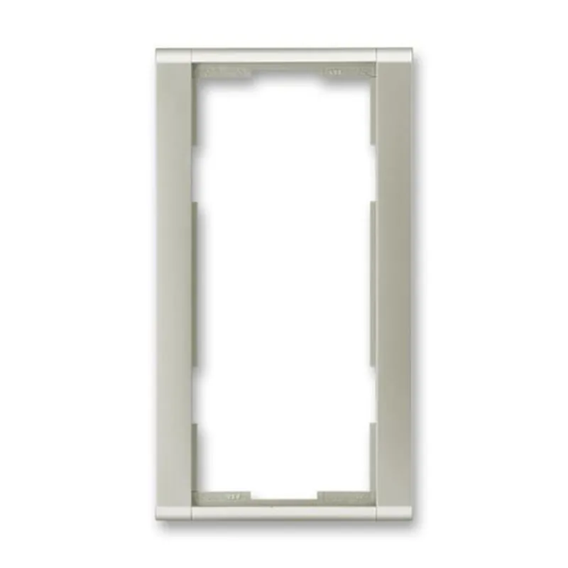 Jen Po Omezenou Doba ABB 3901F-A00121 32, TIME Rámeček dvojnásobný, sv.; starostříbrná