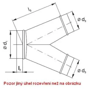SOLER&PALAU KKS 30° 125/125 kalhotový kus *TV122100010 Autentický