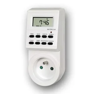 ELEKTROBOCK 0145 ZSD-16 Zásuvka spínací digitální - 16A, týdenní, SPÍNANÁ FÁZE Garance Vrácení Peněz