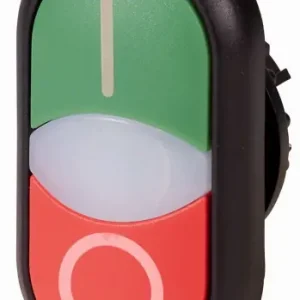Aktuální EATON 216701 M22S-DDL-GR-X1/X0 Dvojité tlačítko, zvýšené, I/O zelená/červená