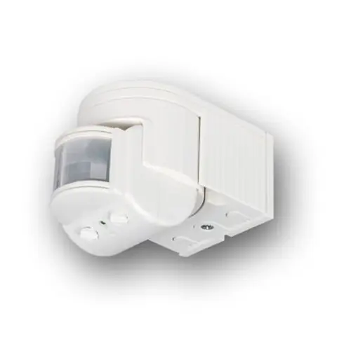 ELEKTROBOCK 0518 LX118 Čidlo pohybové detekční úhel 180°, 12m,max.1200W, IP44, bílá Must-Have