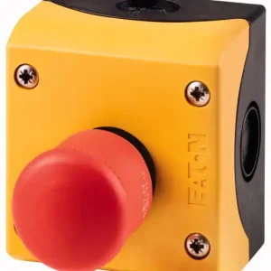 Must-Have EATON 216524 M22-PV/KC02/IY Ovládací hlavice nouzového zastavení ve skříňce, 2V