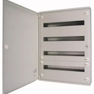 Profesionální EATON 283044 BF-O-3/72-G-C Rozvodnice NA omítku,šedé dveře,N/PE můstky, kov, 72mod