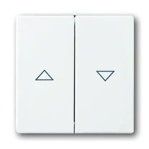 ABB 2CKA001751A2756, FUTURE Kryt spínače žal., dělený, s pot.; studio bílá; 1785 JA-84 Speciální Cena