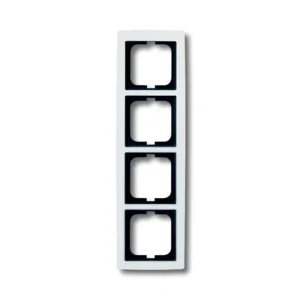 ABB 2CKA001754A4112, SOLO Rámeček čtyřnásobný; studio bílá; 1724-84 Výprodej