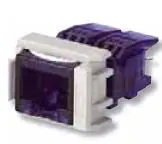 ABB R304374 Zásuvka RJ 45-8 Cat. 6 nestíněná (R&De Masssari) - do nosné masky ,šedá Značkový