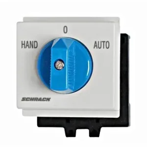 Exkluzivní SCHRACK IN086121-- Přepínač 1pol.HAND-0-AUTO, DIN lišta