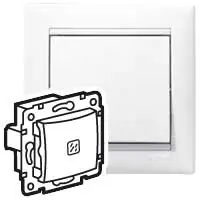 Novinka LEGRAND 774410 Valena, bílá spínač č.1 podsvětlený