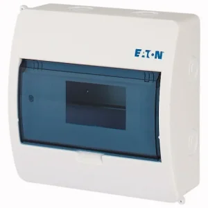 EATON 280346 BC-O-1/8-ECO Rozvodnice NA omítku, průhledné plast. dveře, 8 mod. Zlevněný
