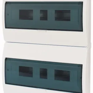 Cenově Výhodný EATON 280350 BC-O-2/36-ECO Rozvodnice NA omítku, průhledné plast. dveře, 36 mod.