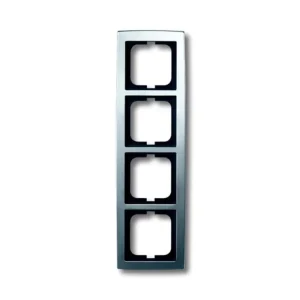 ABB 2CKA001754A4107, SOLO Rámeček čtyřnásobný; chromová matná; 1724-80 Výprodej