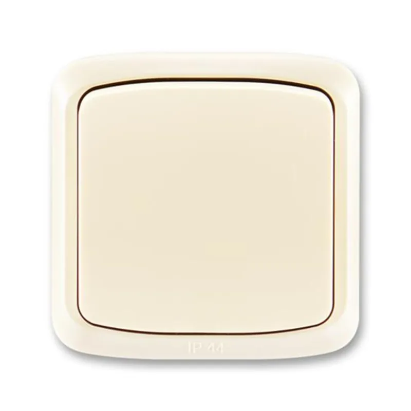 ABB 3558A-07940 C, TANGO Přepínač křížový, s krytem a rám., řazení č.7 IP44 sl.kost Must-Have