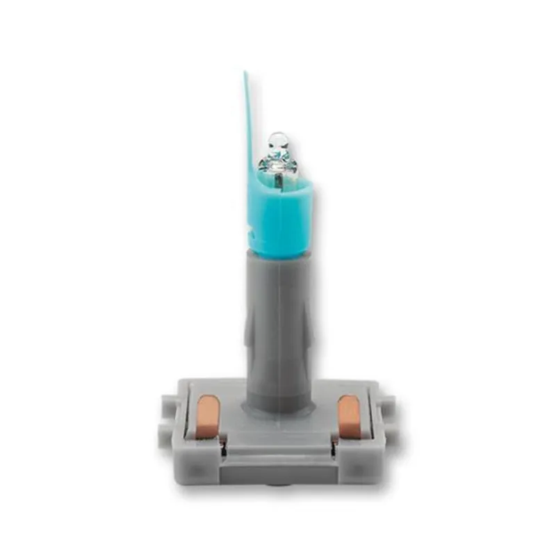 ABB 3916-12221 Doutnavka orientační 0,5 mA (univerzální), světlo oranžové ,modrý límec Finální Výprodej