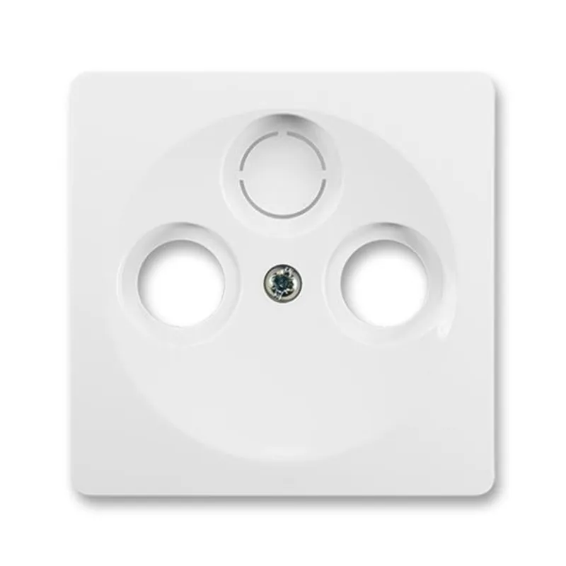 Rychlé Dodání ABB 5011G-A00300 B1, SWING Kryt zásuvky TV+R+SAT; jasně bílá
