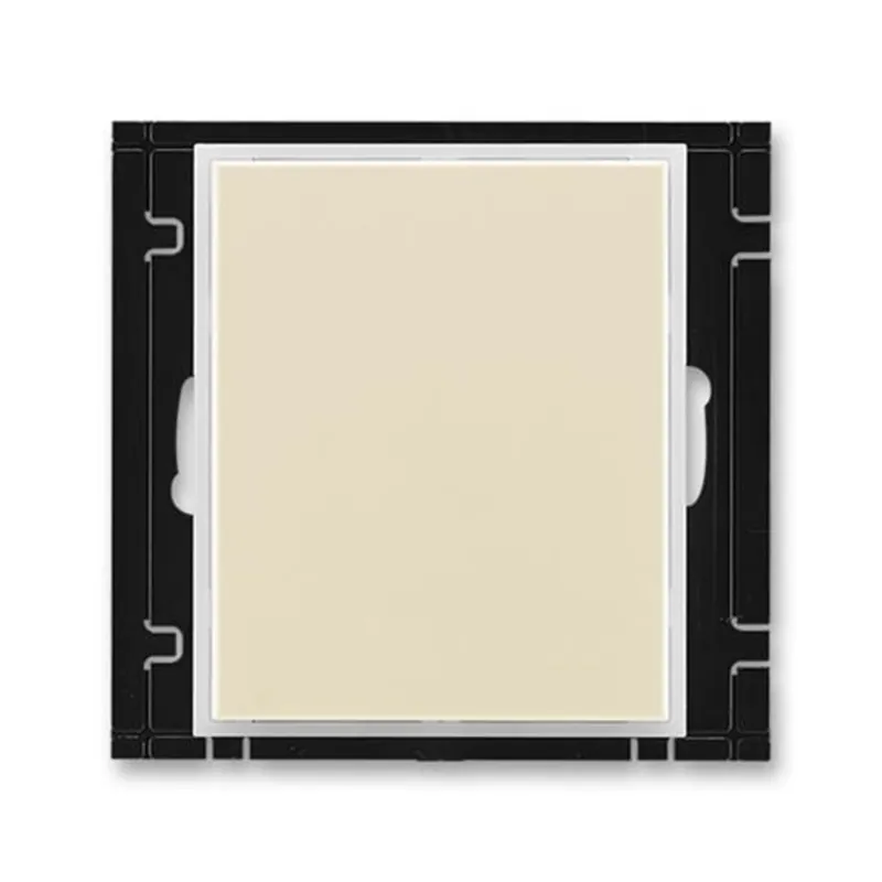 Ruční Výroba ABB 3902E-A00001 21, ELEMENT Kryt zaslepovací, s up.třmenem; sl.kost/led. bílá