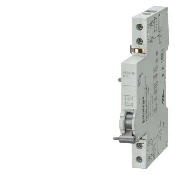 SIEMENS 5ST3010 AUXILIARY SWITCH MOUNT. 1S+1OE, F. LS-SWITCH T=70MM Cenově Výhodný