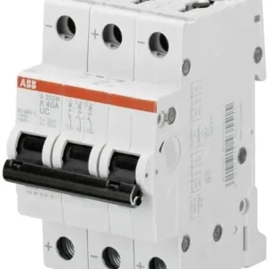 Rychlé Dodání ABB ELSYNN Jistič S203M-B10UC 3-pól. 10A,char.B, 10kA *2CDS273061R0105