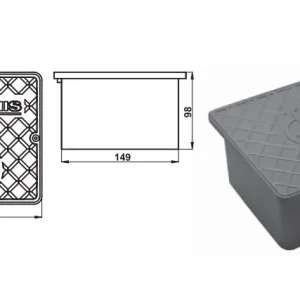 TREMIS Z810 / KDZ krabice do zateplení, bílá Pouze Dnes