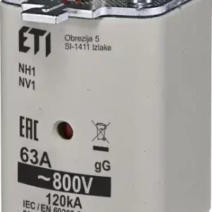 ETI 004184490 Pojistka nožová NH1 gG 160A/800V Nejprodávanější