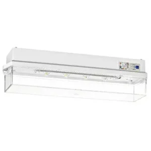 SCHRACK NLKWIC033S Nouzové svítidlo KWI čirý kryt 4x1W ERT-LED 230V AC 3h, IP65, autotest Garance Vrácení Peněz