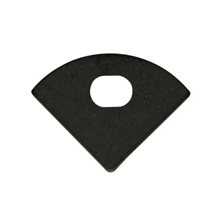 Pouze Dnes McLED ML-762.312.43.1 Koncovka s otvorem pro RS2, černá barva, 1ks