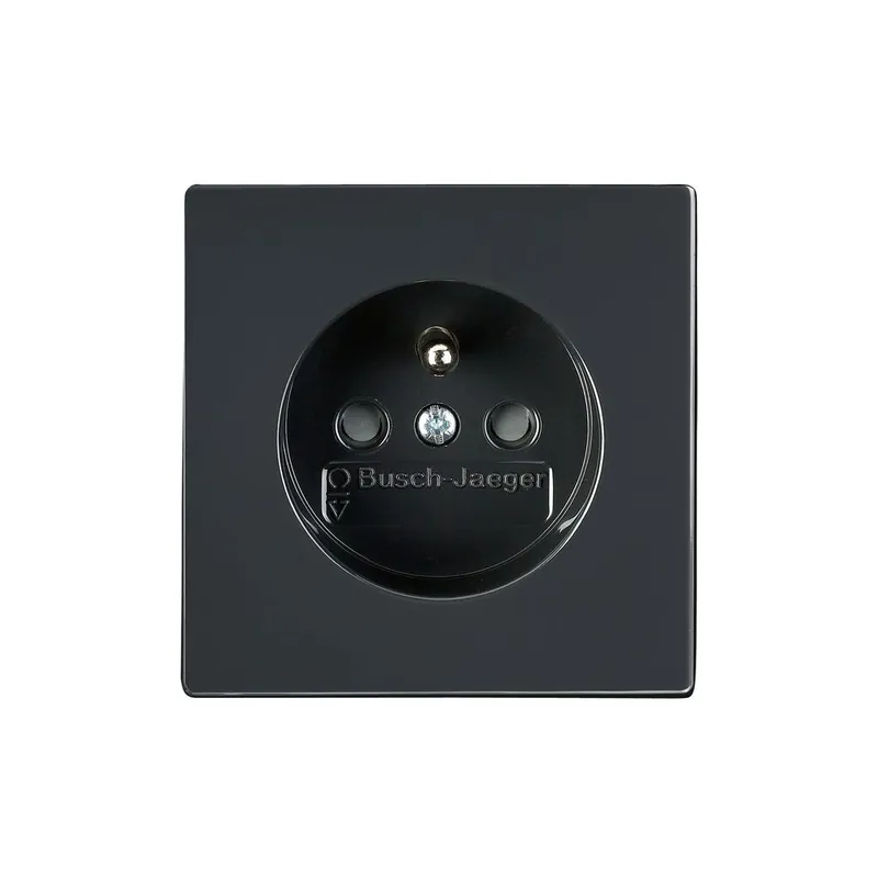 ABB 6619B-A0635781, FUTURE Zásuvka jednonásobná s ochranným kolíkem, s cl.; antracitová Zlevněný