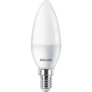 Super Cena PHILIPS LED žárovka Candle 40W B35 E14 WW FR ND 1PF/12 4.9W *8719514309364