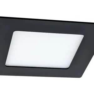 GREENLUX GXDW353 VEGA-S Black 6W WW 370/610lm Svítidlo LED vestavné typu downlight, černá Akční Cena