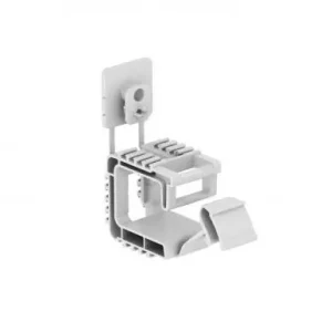 Cenová Bomba OBO BETTERMANN 2205380 Svazkový držák Grip, samozhášlivý, 10x NYM3x1,5, světle šedá Polypropylén