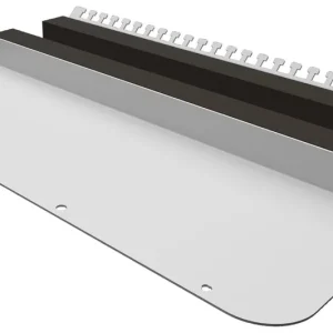 Akční Cena RITTAL 2567450 Dvoudílná přírubová deska, s pryžovým svěrným profilem, pro AX, ŠxH: 436x221 mm, pro velikost 7