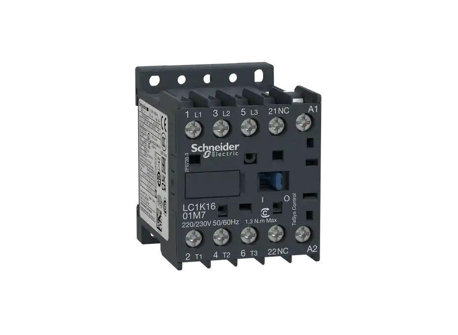 SCHNEIDER LC1K1601F7 MiniStykač 16A 1"V" 110VAC Nejprodávanější