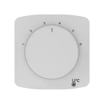 ABB 3292A-A00300 S TANGO Kryt termostatu prostorového s otočným ovládáním, s upevňovací maticí; šedá Přímo Od Výrobce