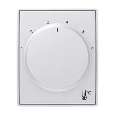 Koupit Online ABB 3292E-A00300 08 TIME Kryt termostatu prostorového s otočným ovládáním, s upevňovací maticí; titanová