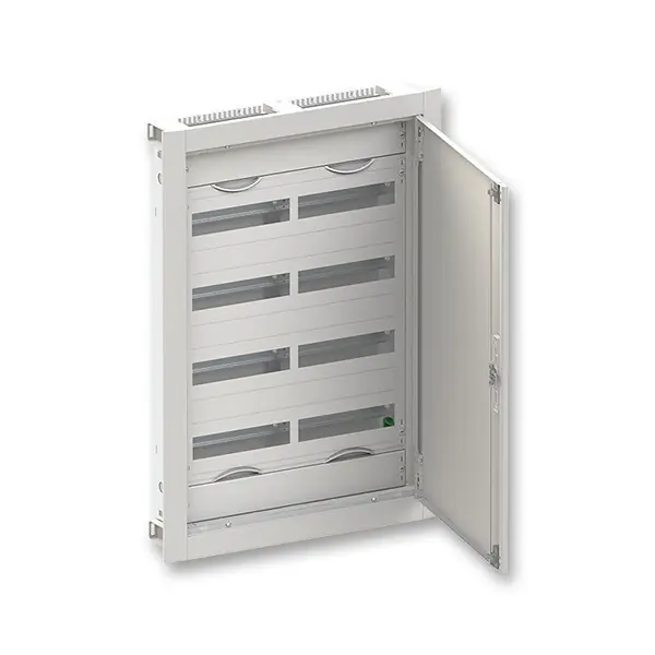 Nízká Cena ABB ELSYNN CU25R Zapuštěná oceloplechová rozvodnice s dvířky 4 řadá (96 modulů) IP30/IK09 bílá *2CPX052601R9999